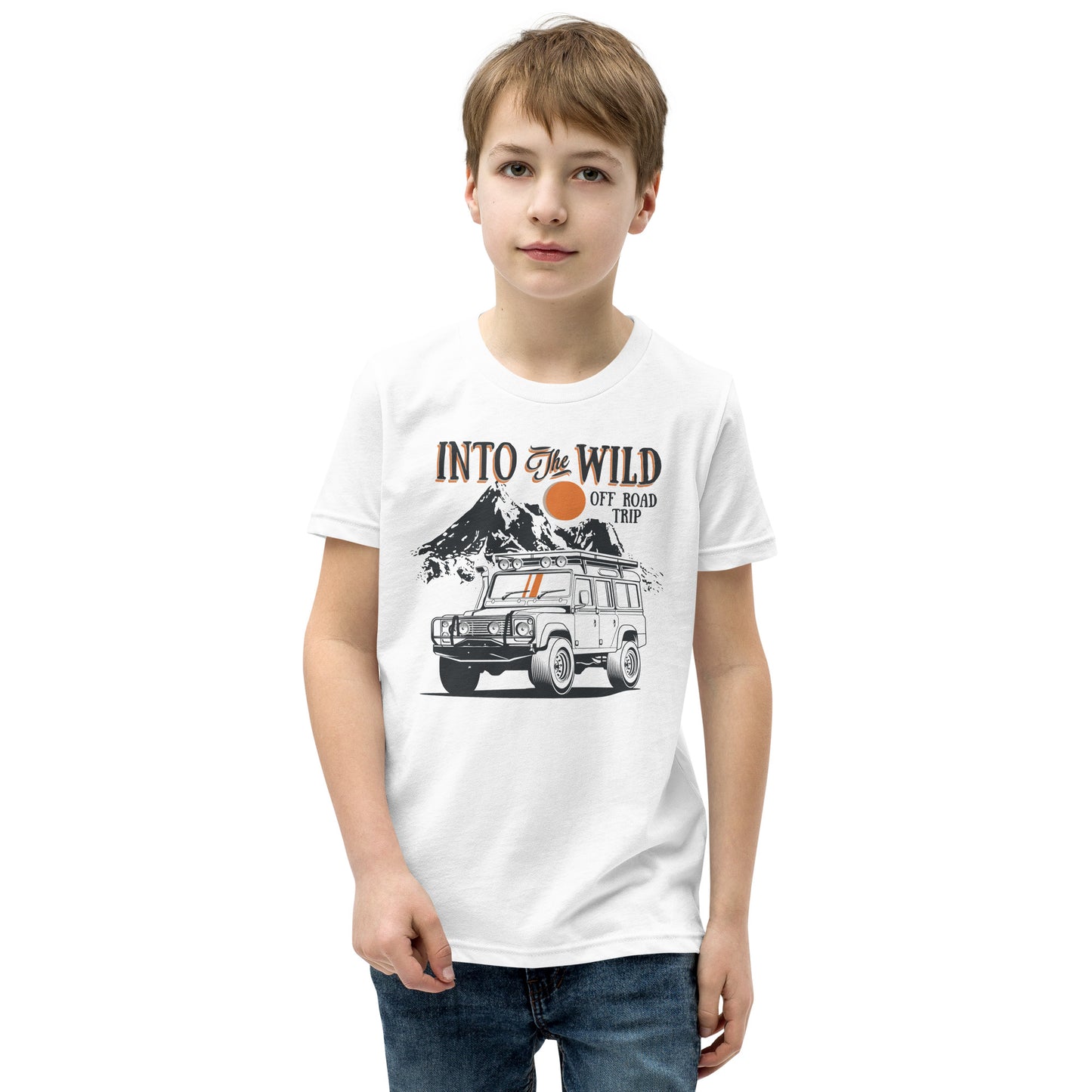 Into the Wild - Jongens T-shirt (Print Voorzijde)