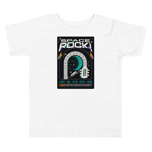 Space Rock - Jongens Peuter T-Shirt (Print voor)