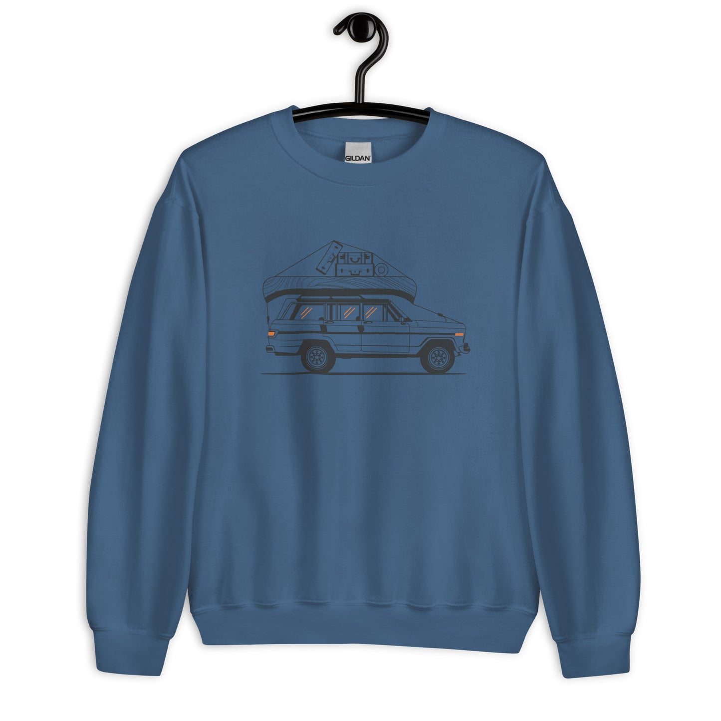 Into the Wild Car - Heren Sweatshirt (Print voor)