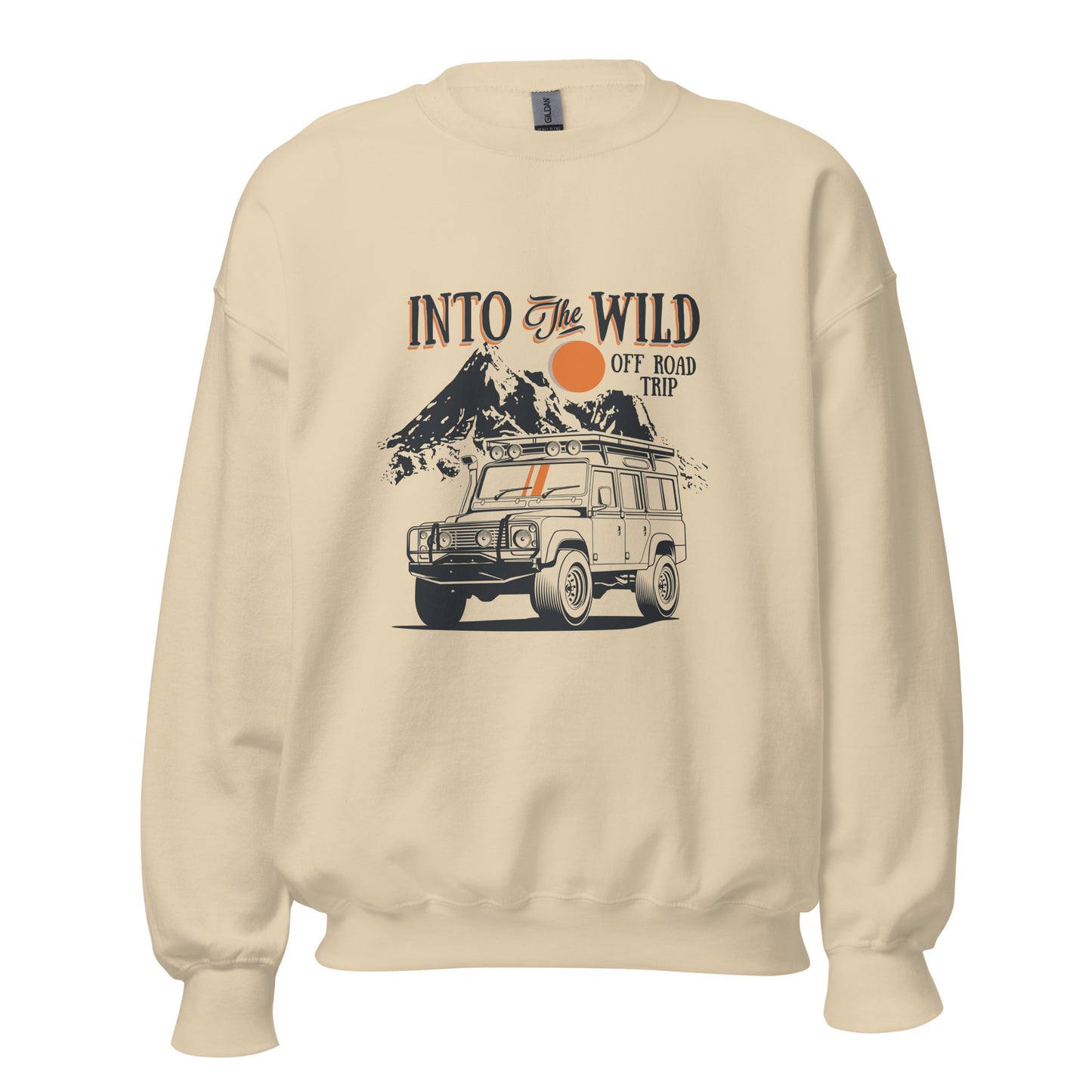 Into the Wild - Heren Sweatshirt (Print Voorzijde)