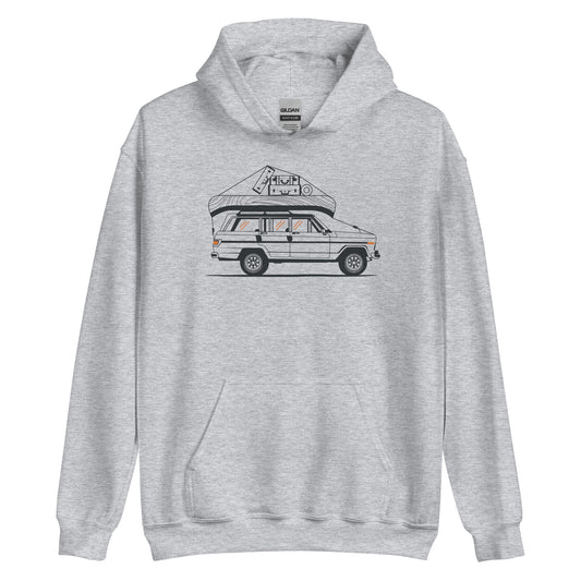 Into the Wild Car - Heren Hoodie (Print voor)