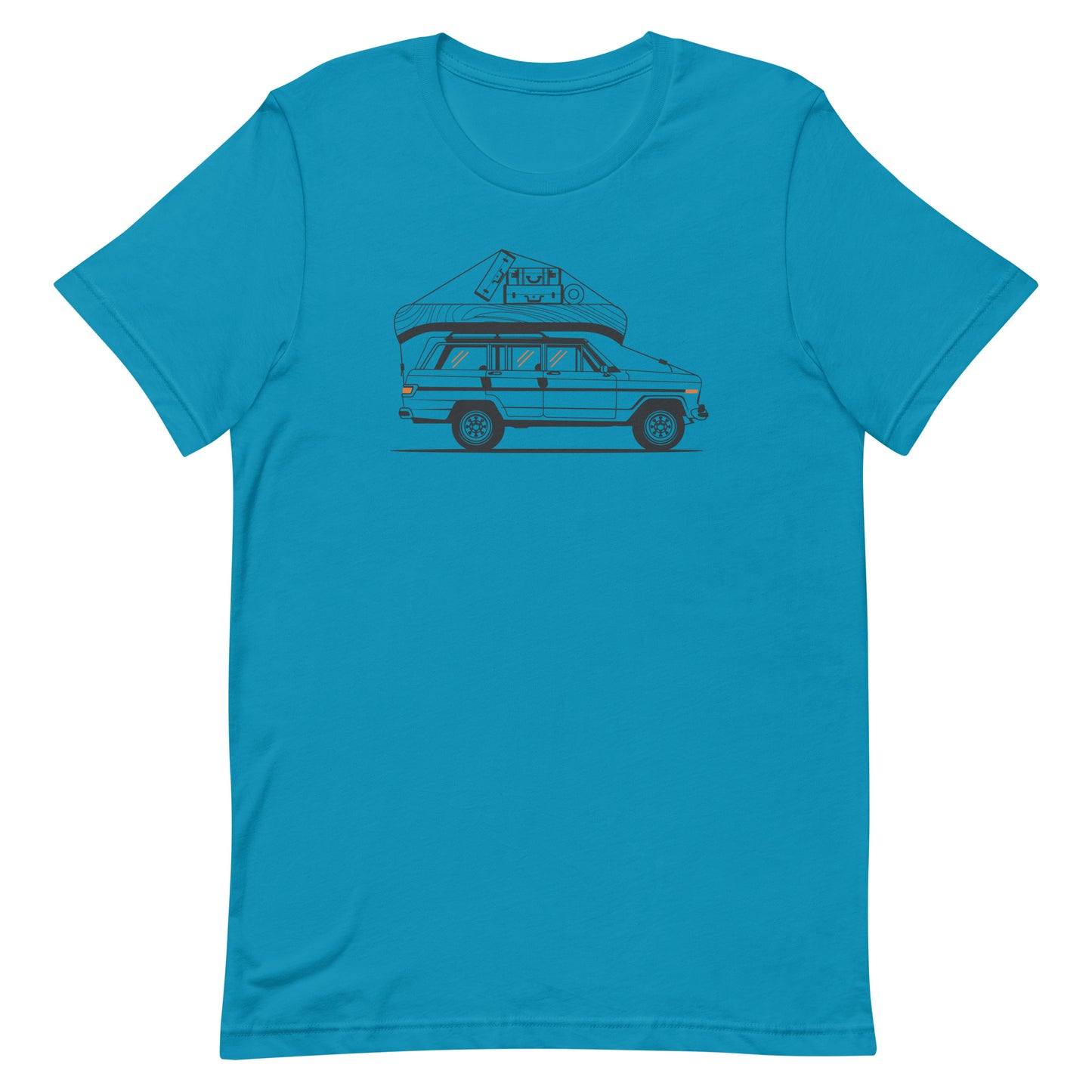 Into the Wild Car - Heren T-Shirt (Print voor)