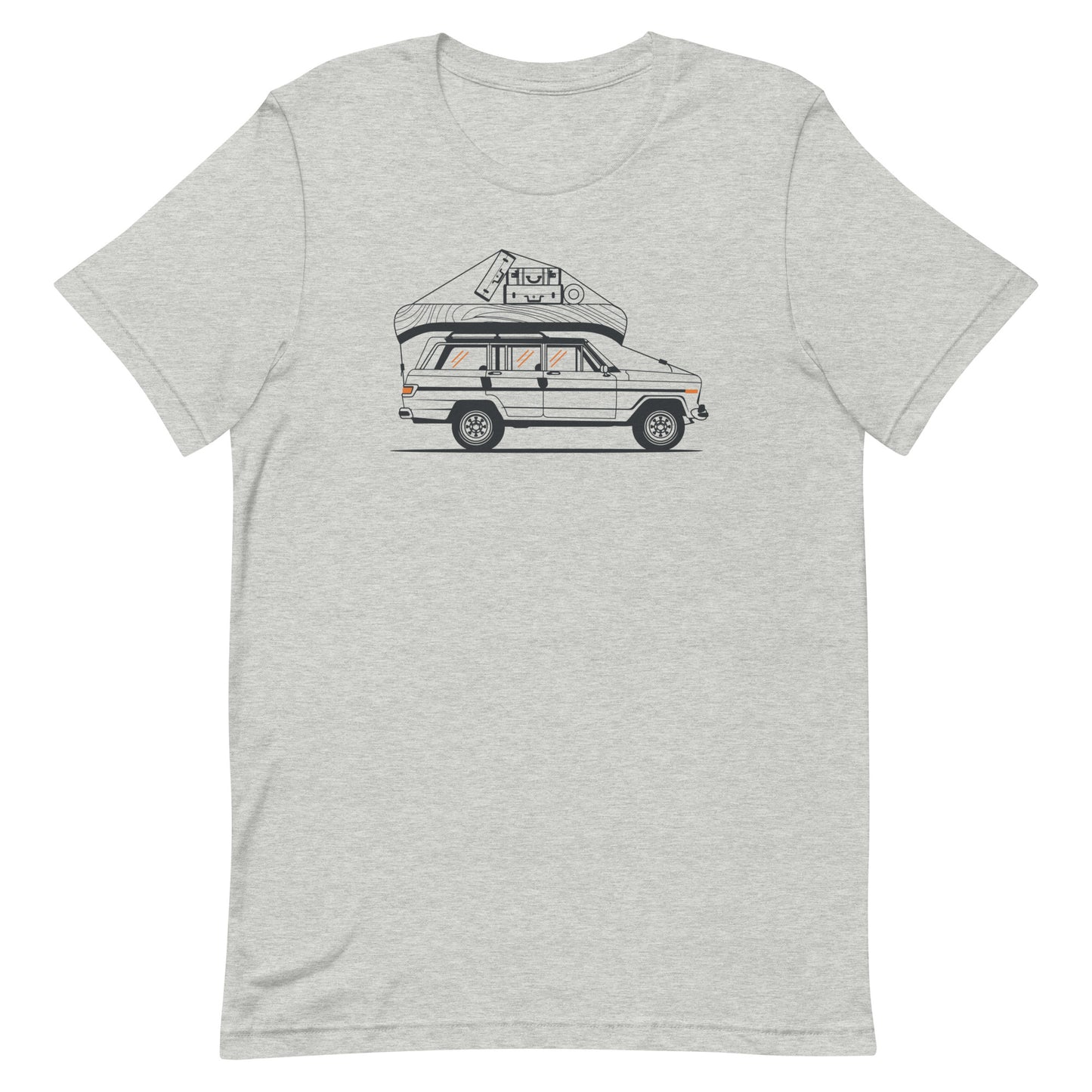 Into the Wild Car - Heren T-Shirt (Print voor)