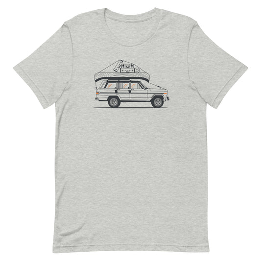 Into the Wild Car - Heren T-Shirt (Print voor)