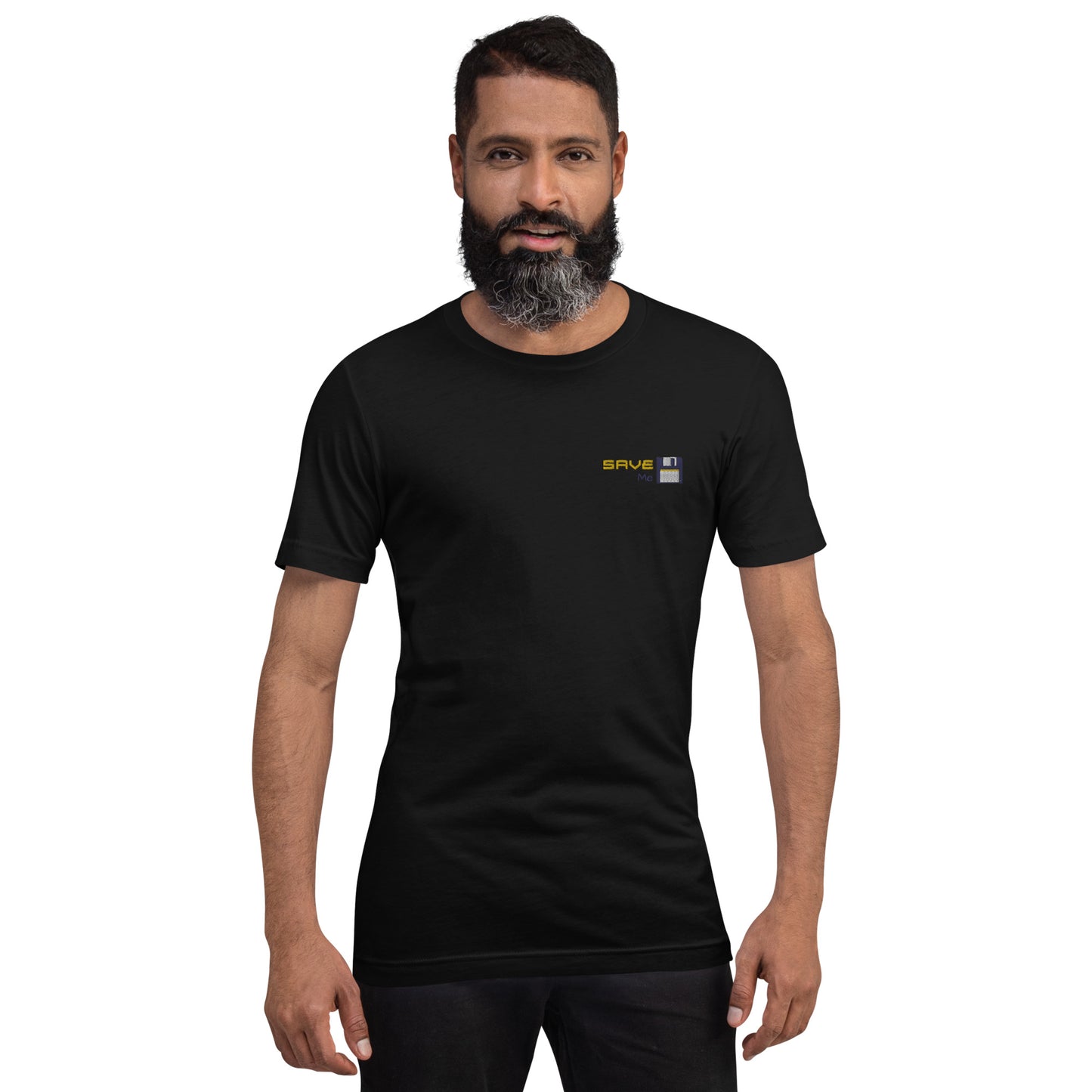Save me! - Heren T-Shirt (Geborduurd voor)