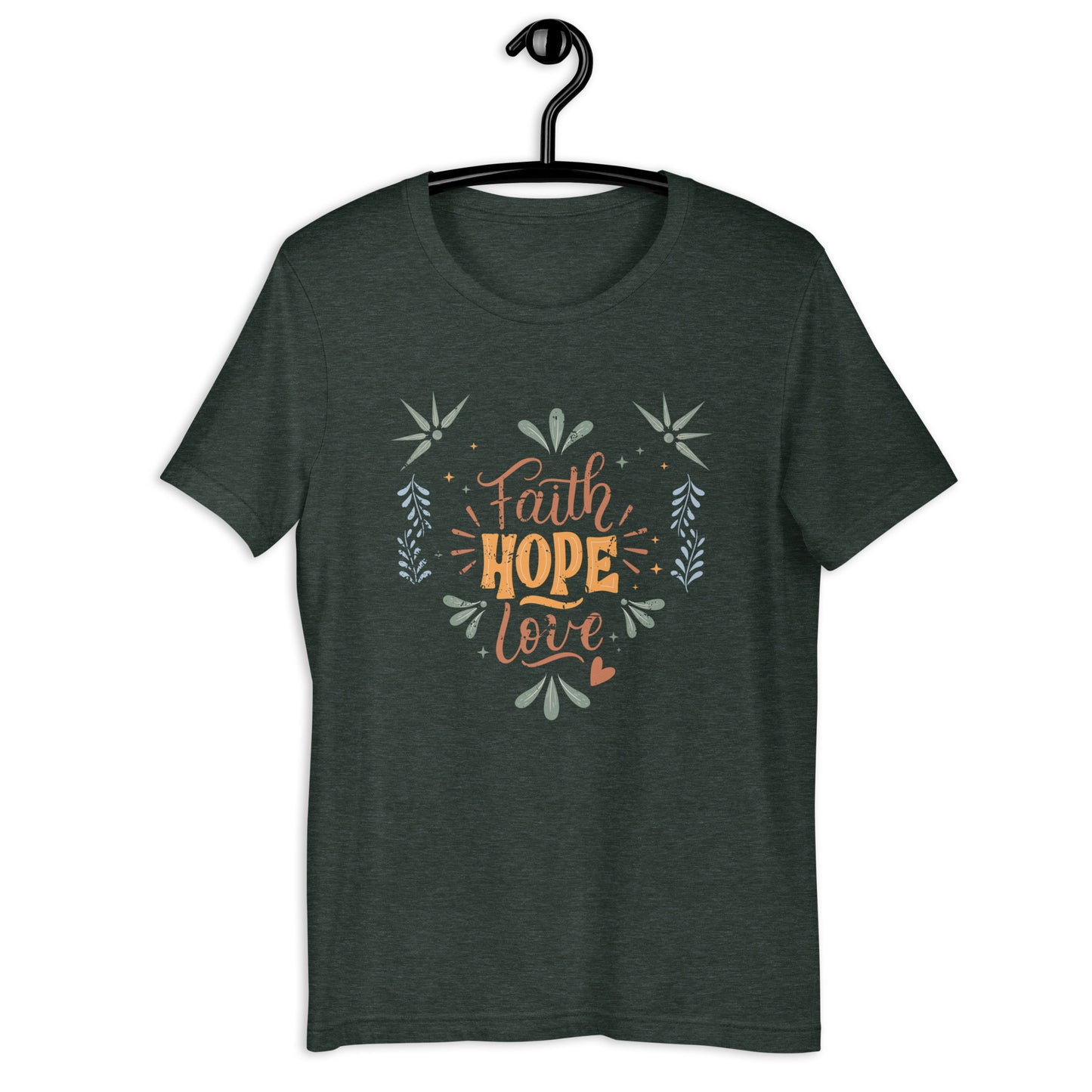 Faith Hope Love - Dames T-shirt (Print voor)