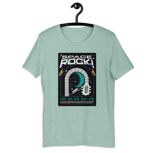 Space Rock - Heren T-Shirt (Print voor)