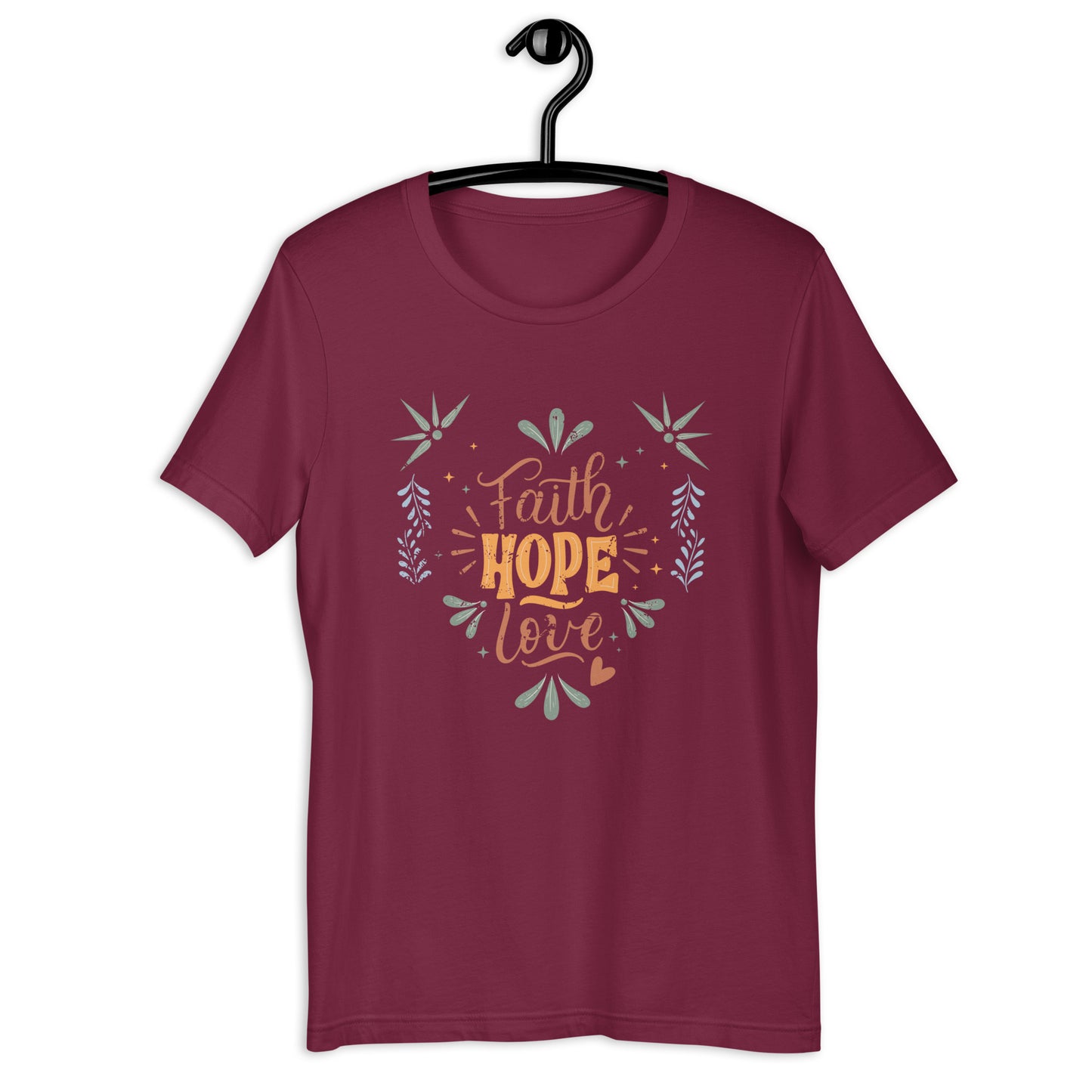 Faith Hope Love - Dames T-shirt (Print voor)