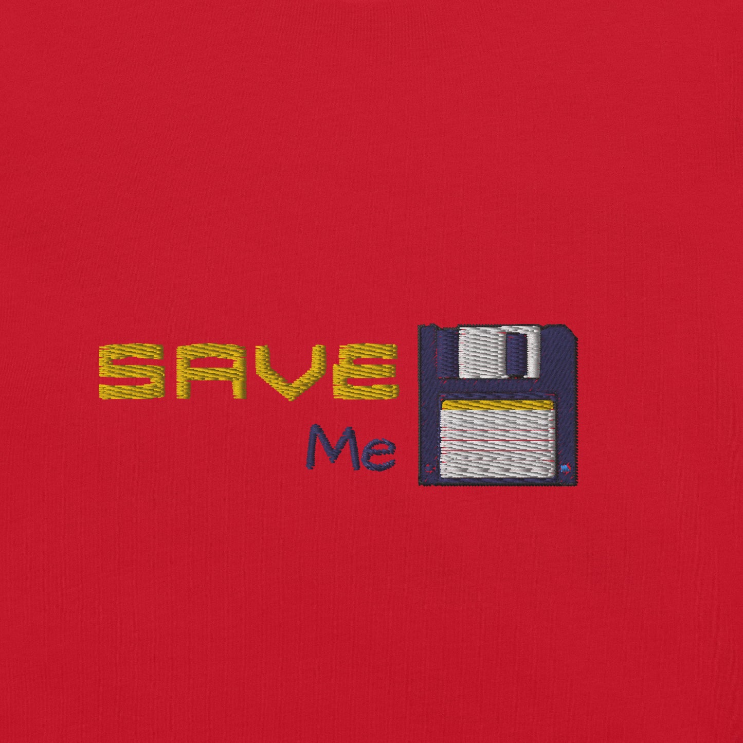 Save me! - Heren T-Shirt (Geborduurd voor)