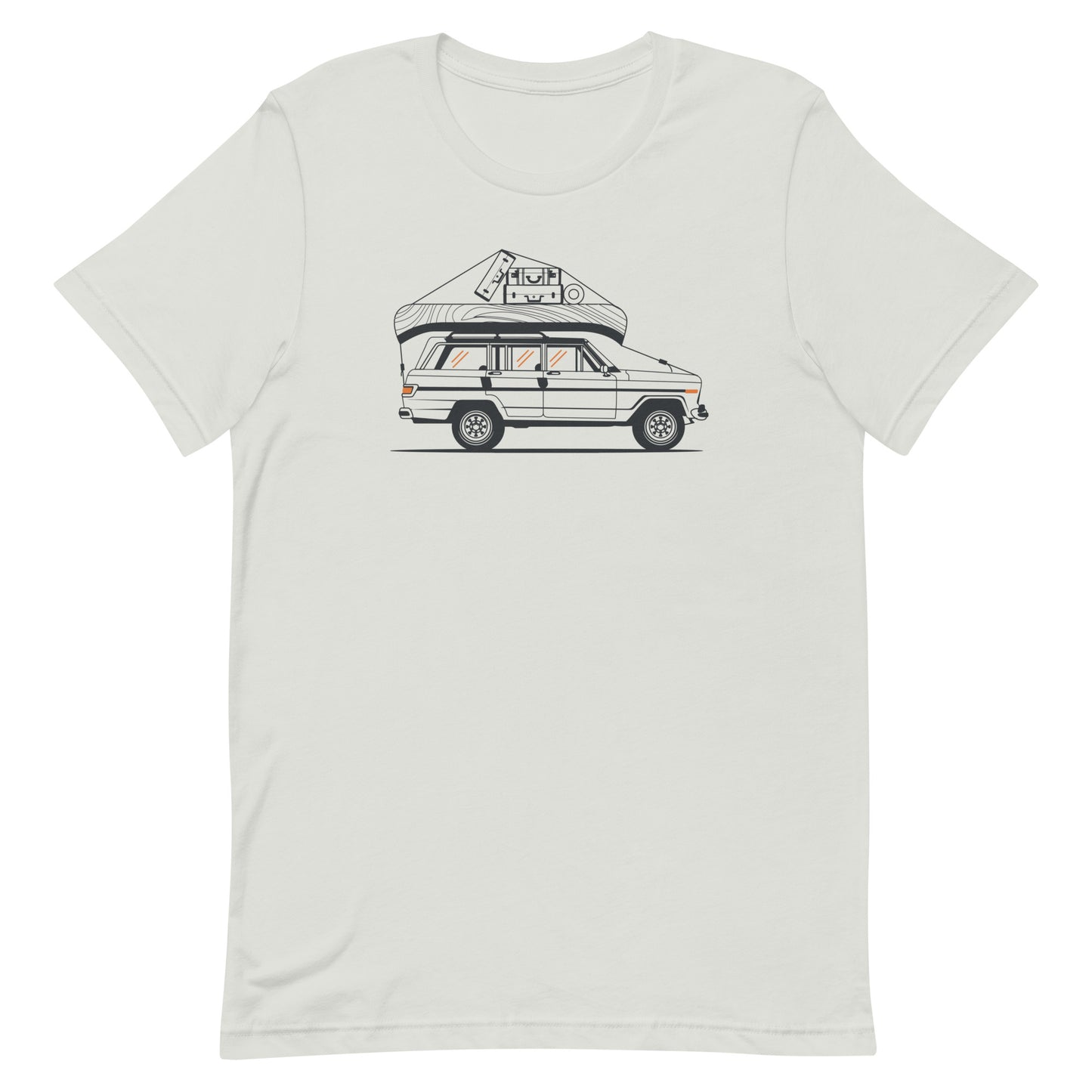 Into the Wild Car - Heren T-Shirt (Print voor)