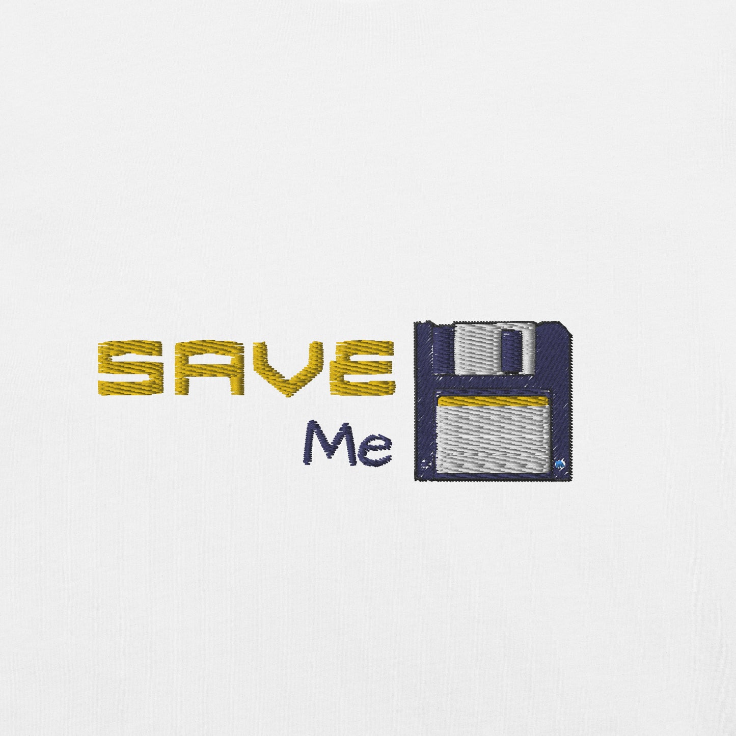 Save me! - Heren T-Shirt (Geborduurd voor)
