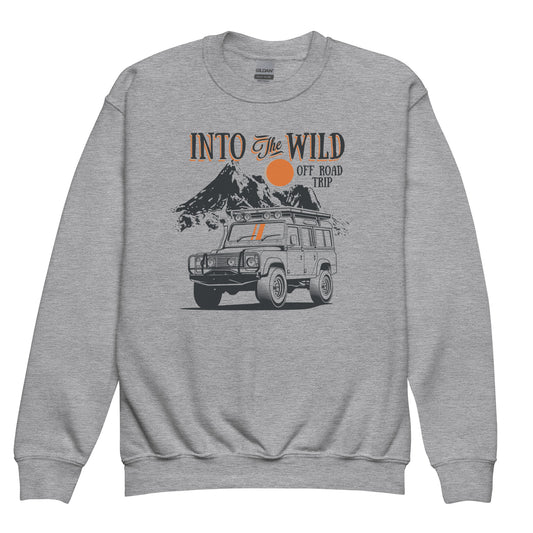 Into the Wild - Jongens Sweatshirt (Print voorzijde)