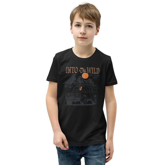 Into the Wild - Jongens T-shirt (Print Voorzijde)