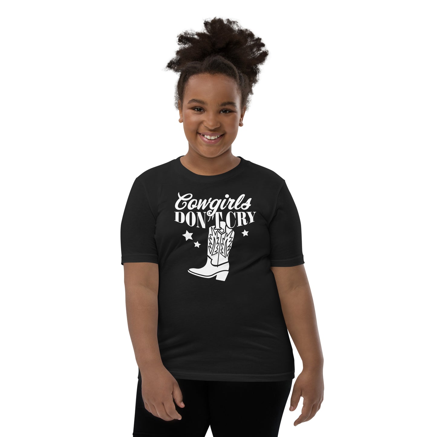 Cowgirls Don't Cry - Meisjes T-shirt (Print voor)