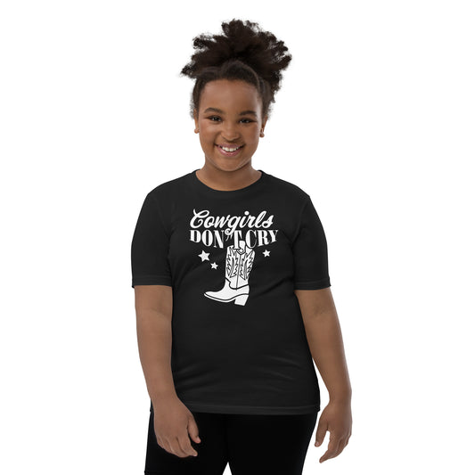 Cowgirls Don't Cry - Meisjes T-shirt (Print voor)