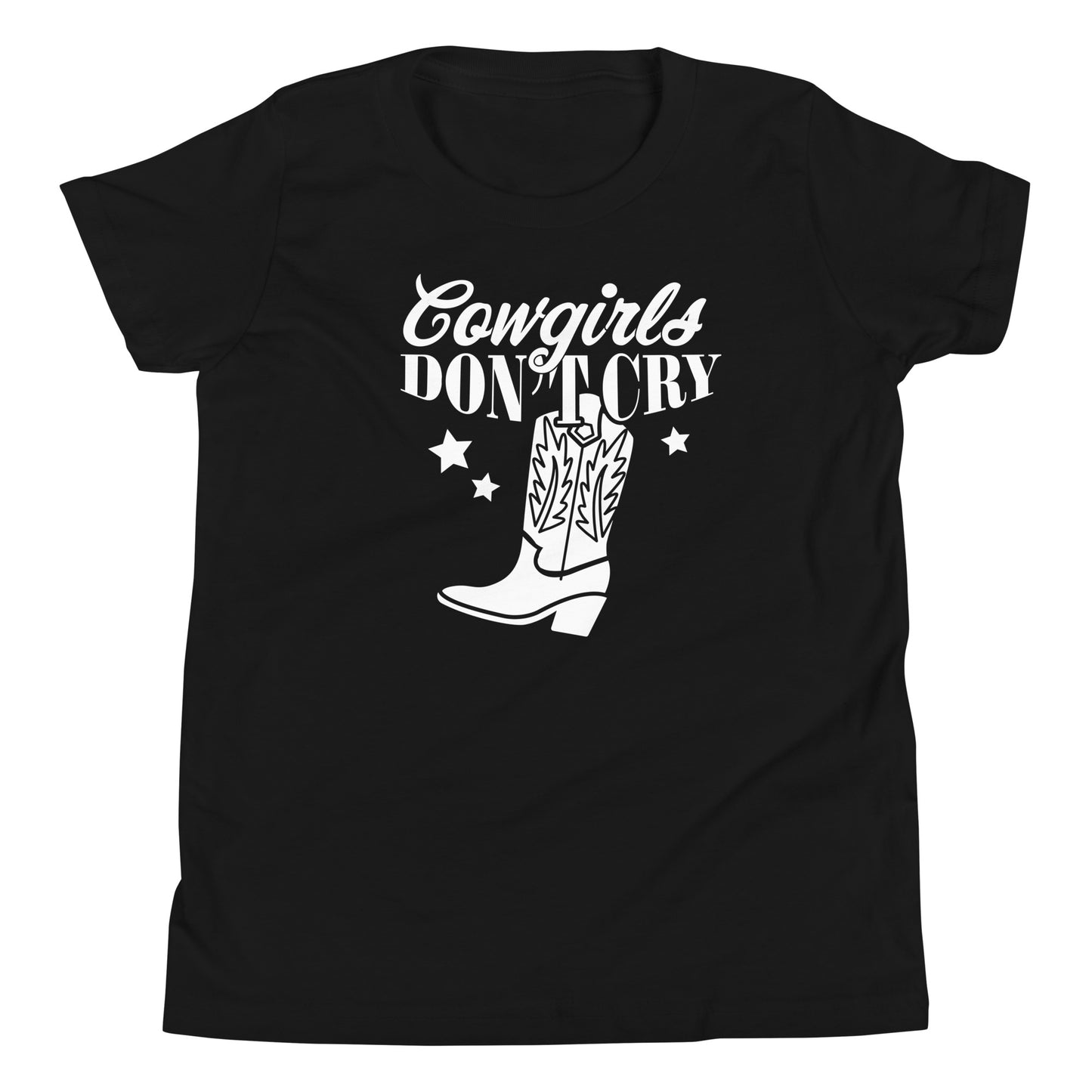 Cowgirls Don't Cry - Meisjes T-shirt (Print voor)