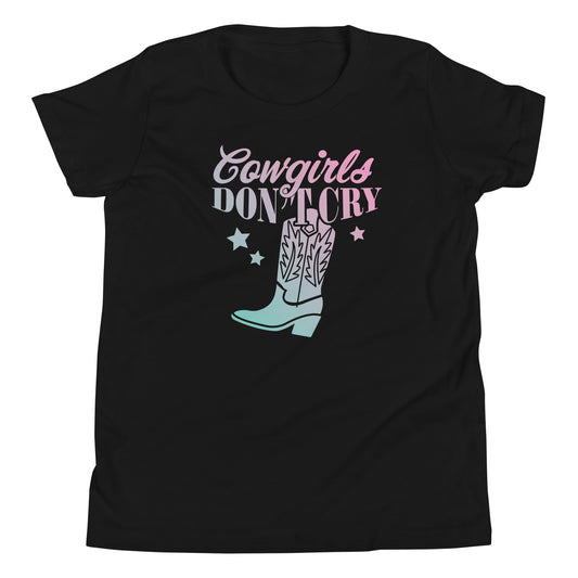 Cowgirls Don't Cry - Meisjes T-shirt (Print voor)