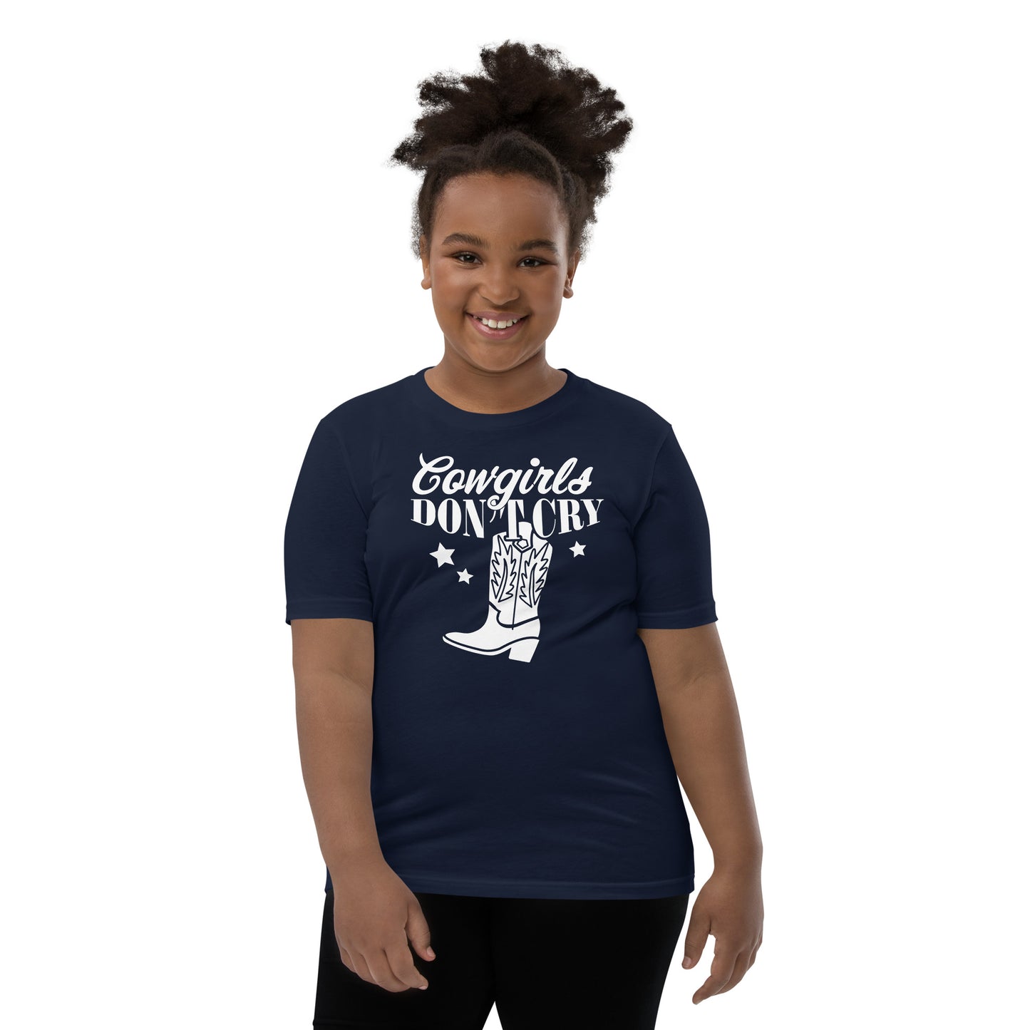 Cowgirls Don't Cry - Meisjes T-shirt (Print voor)