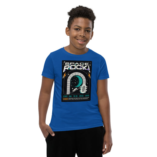 Space Rock - Jongens T-shirt (Print Voorzijde)